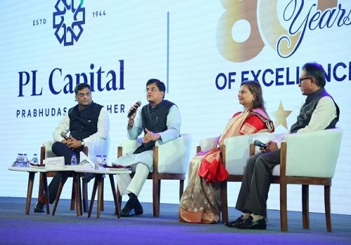 Shri Piyush Goyal, Union Minister of Commerce & Industry, Unveils New Brand Identity of  Prabhudas Lilladher Group on its 80th Anniversary Celebration